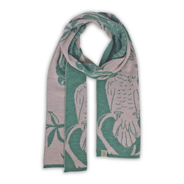 Scarf | Hello Cocky | Tarragon Green | Extra Fine Merino Wool